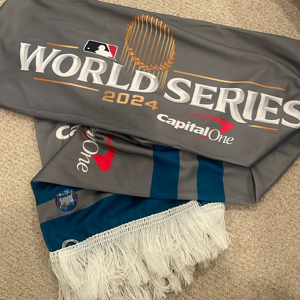 Dodgers game day scarf - new